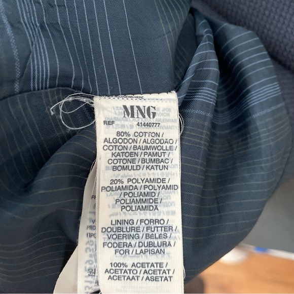 Navy tweed sheath dress, Mango - Picture 6 of 6